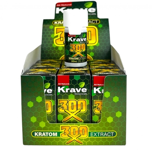Krave 300x Kratom Extract (1oz) 12Ct/Display