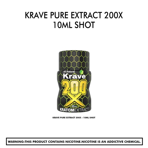 krave Pure Extract 200x - 10ml Shot (24pc/Box)