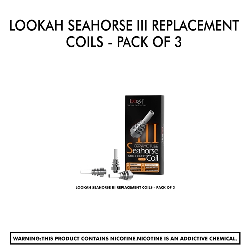 Lookah Seahorse III Replacement Coils - Pack of 3