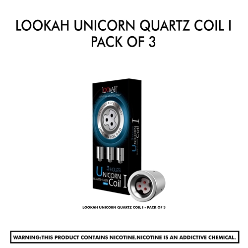 Lookah Unicorn Quartz Coil I - Pack of 3