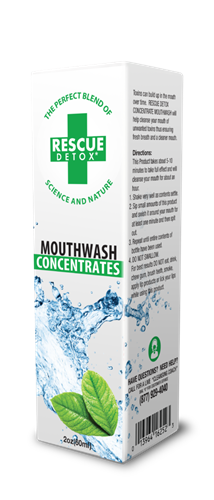 Rescue Detox 2oz Mouthwash - Saliva Cleanse