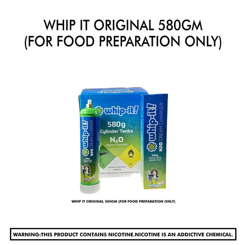 WHIP IT ORIGINAL 580GM (for food preparation only)
