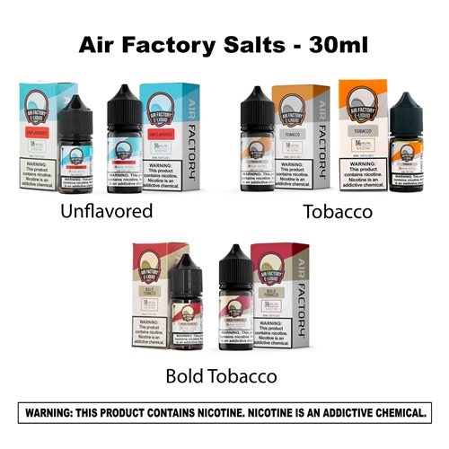 Air Factory Salts 30ml