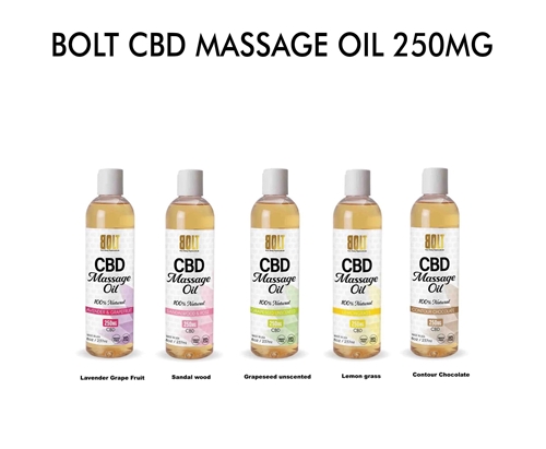 BOlT CBD Massage Oil 250mg