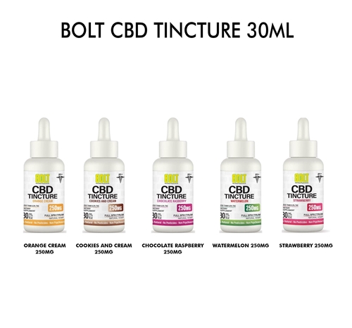 BOLT CBD TINCTURE 30ML