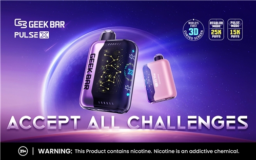 GEEK BAR PULSE X 25K DISPOSABLE 5% NIC (5PCS/BOX)