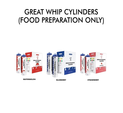 Great Whip Cylinders (Food Preparation Only)