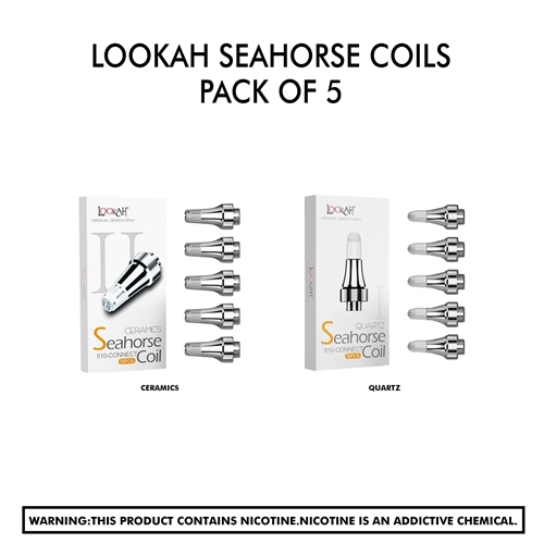 Lookah Seahorse Coils - Pack Of 5