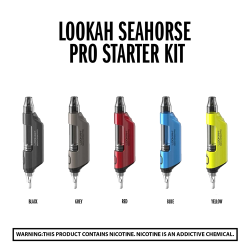 Lookah Seahorse Pro 650Mah Starter Kit
