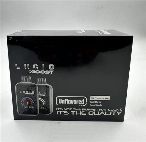 LUCID BOOST 20123 PUFFS -RECHARGEABLE DISPOSABLE - 5% (5 Pack)