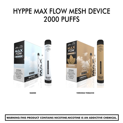 Hyppe Max Flow Mesh Device - 2000 Puffs