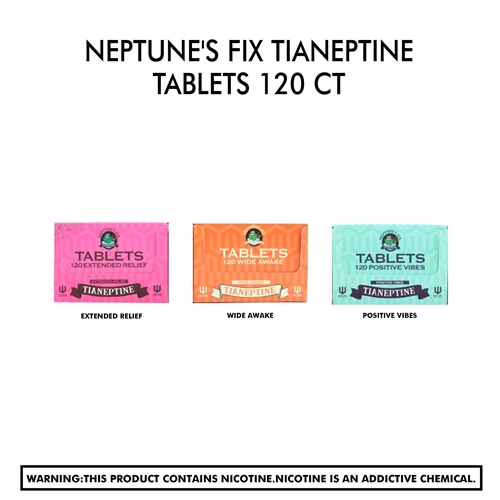 Neptune's Fix Tianeptine Tablets 120 ct