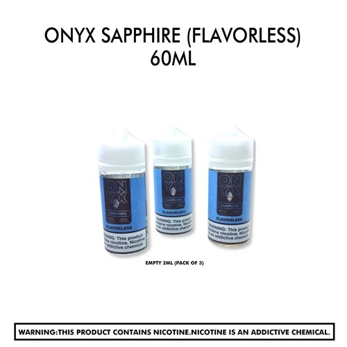 ONYX Sapphire (Flavorless) - 60ml
