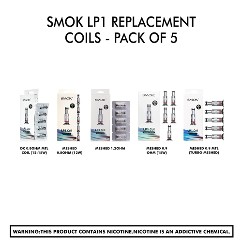 Smok Lp1 Replacement Coils - Pack Of 5