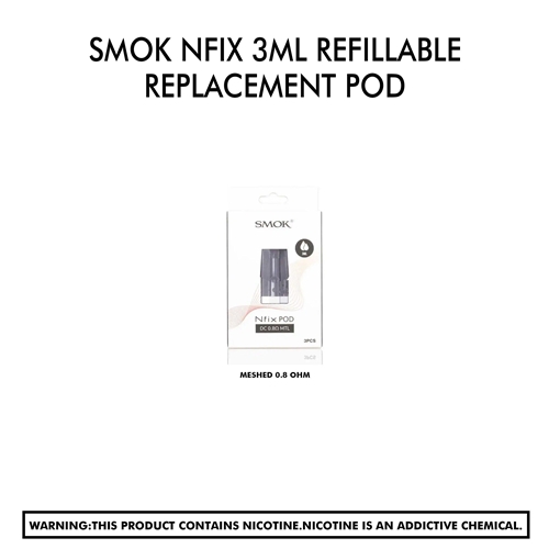 Smok Nfix 3Ml Refillable Replacement Pod
