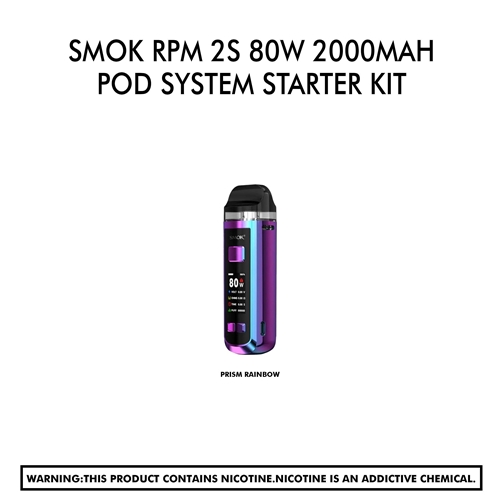 Smok Rpm 2S 80W 2000Mah Pod System Starter Kit