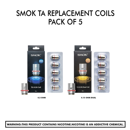SMOK TA Replacement Coils - Pack of 5