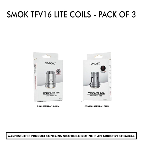 Smok Tfv16 Lite Coils - Pack Of 3
