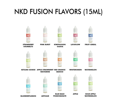 SN NKD flavors (15ml)