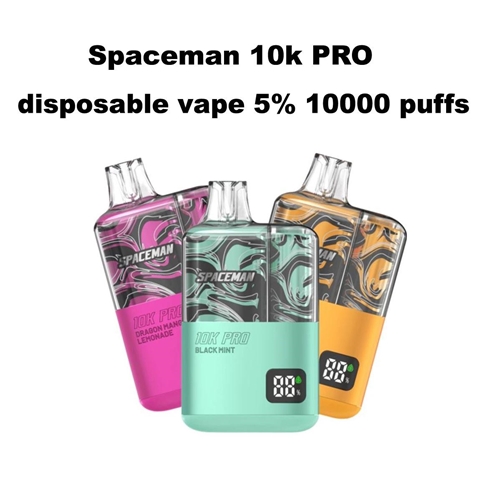 Spaceman 10k PRO disposable vape 5% 10000 puffs