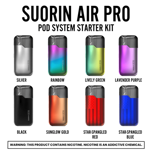 Suorin Air Pro 930Mah Pod System Starter Kit