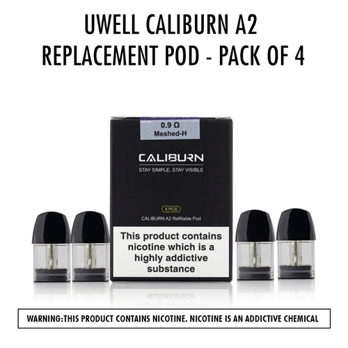 Uwell Caliburn A2 Replacement Pod - Pack Of 4