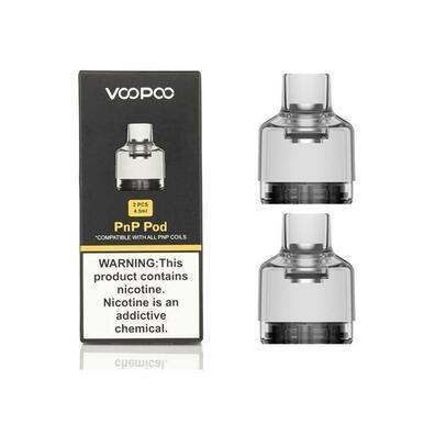 Voopoo Pnp Replacement Pods (2-Pack):Subohm Pnp Pods - 4.5Ml