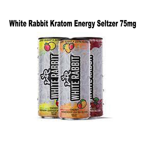 White Rabbit Kratom Energy Seltzer 75mg
