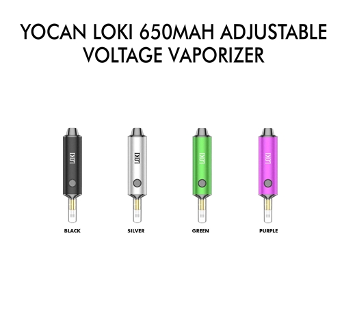 Yocan LOKI 650mAh Adjustable Voltage Vaporizer