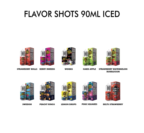 Flavor Shots 90ml Iced