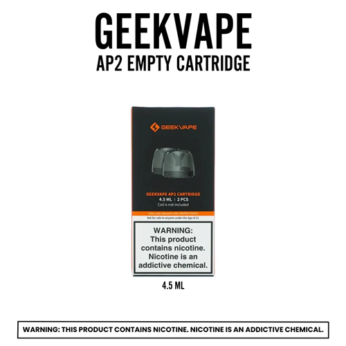 Geekvape AP2 empty cartridge - pack of 2