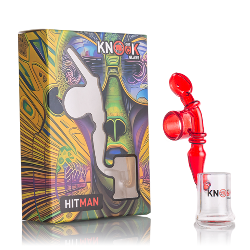 Knock Out Glass Hitman Rig 4.7 Inches