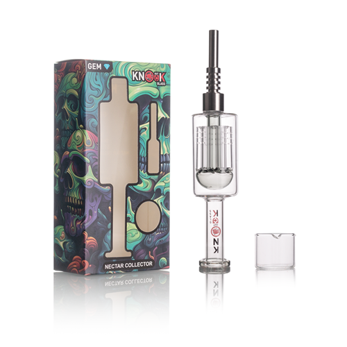 Knockout Glass Nectar Collectors GEM - Tree Perc Inside