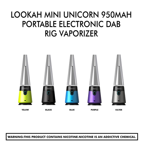 Lookah Mini Unicorn 950mAh Portable Electronic Dab Rig Vaporizer
