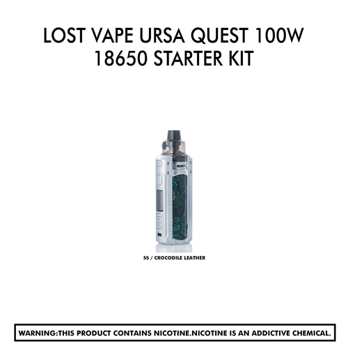 Lost Vape Ursa Quest 100W 18650 Starter Kit