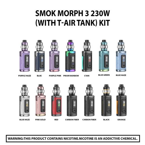 Smok Morph 3 230W (With T-AIR Tank) Kit