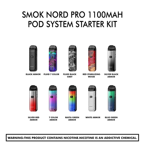 SMOK Nord Pro 1100mAh Pod System Starter Kit