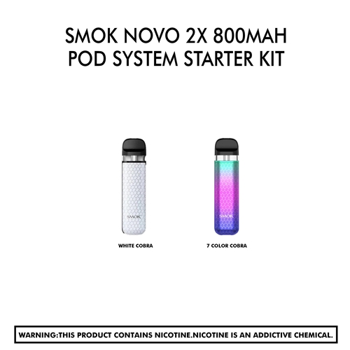 SMOK NOVO 2X 800MAH POD SYSTEM STARTER KIT