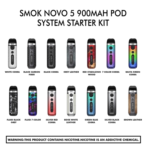 SMOK Novo 5 900mAh Pod System Starter Kit