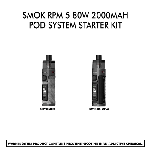 SMOK RPM 5 80W 2000mAh Pod System Starter Kit