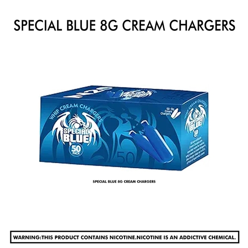 Special Blue 8g Cream Chargers