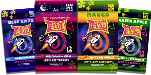 Terpsey Gummies 120mg Per Bag