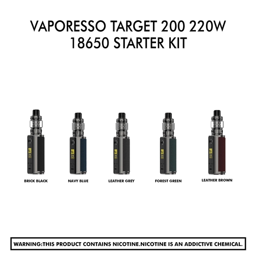 Vaporesso Target 200 220W 18650 Starter Kit
