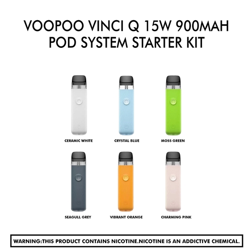 VooPoo Vinci Q 15W 900mAh Pod System Starter Kit