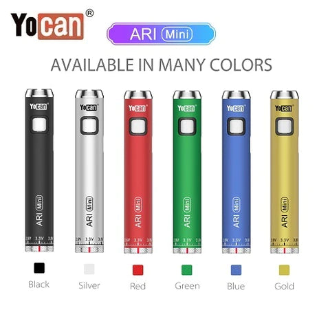 Yocan ARI Mini 510 battery 20ct Display