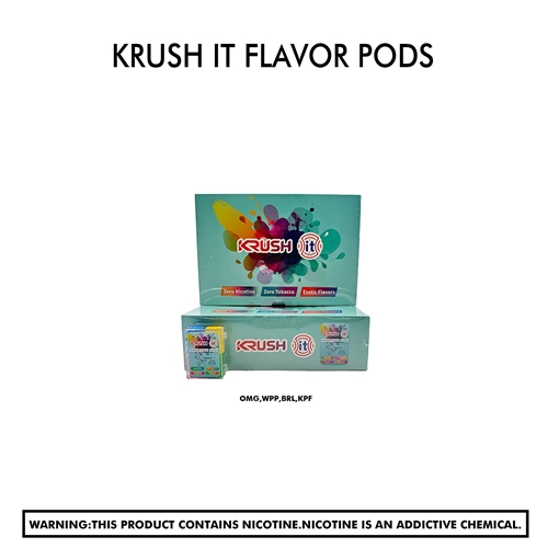 Krush It flavor pods