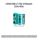 Lithicore 21700 3700Mah (25A/40A)