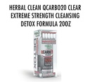 Herbal Clean Qcarbo20 Clear Extreme Strength Cleansing Detox Formula 20Oz