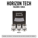 Horizon Tech Falcon 2 Coils - Pack Of 3