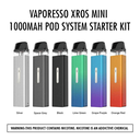 Vaporesso XROS Mini 1000mAh Pod System Starter Kit